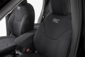 Jeep Cherokee Seat Covers - Rough Country - Neoprene - '14-'18